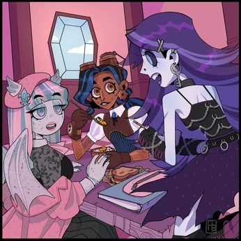 A cover of "monster high fanart" cluster. The owner is m4chines. The cluster consists of 315 elements.