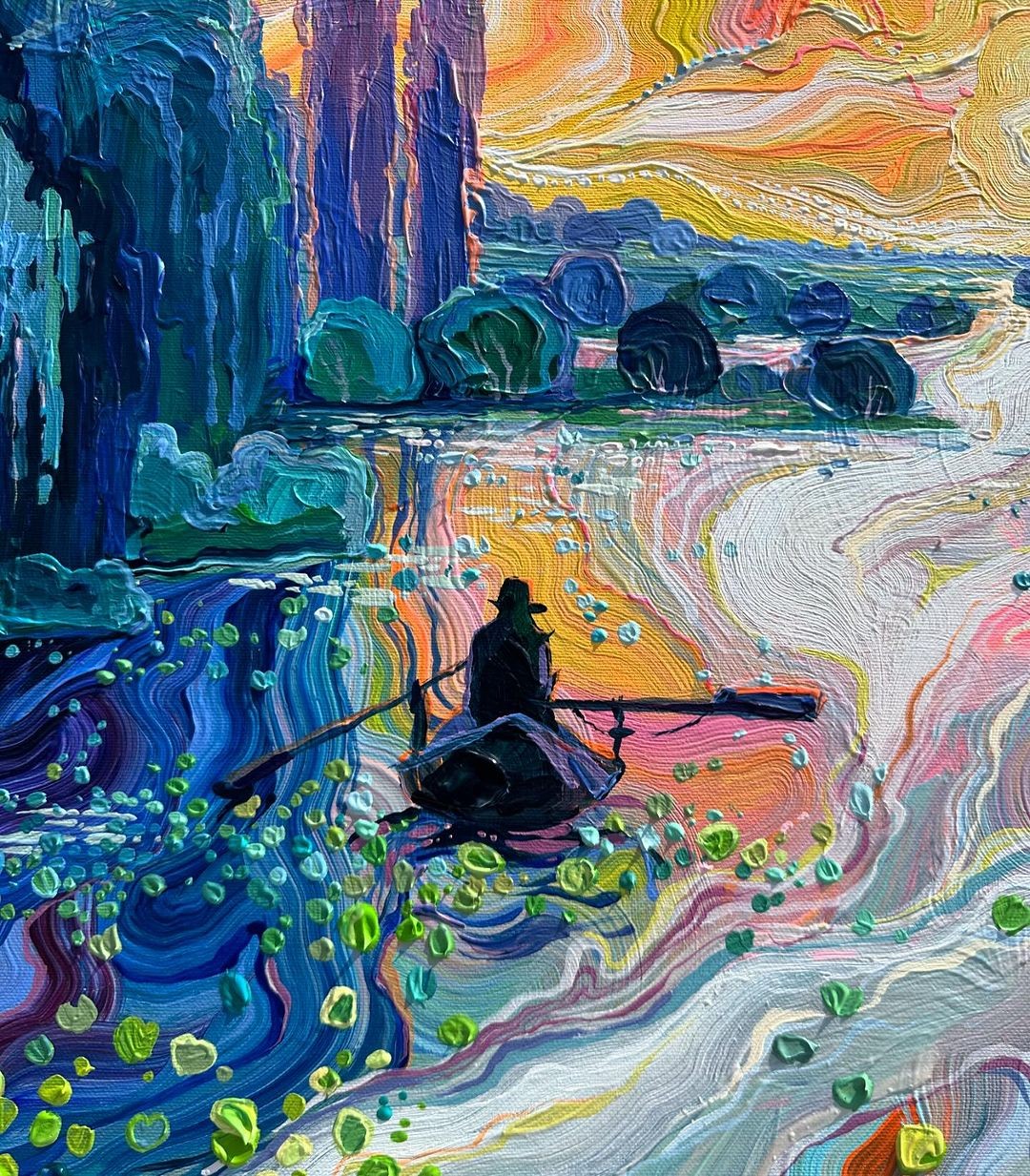 An Instagram carousel post added by jesseschmidt on Aug 07, 2024. The author is @atrusovaartist.