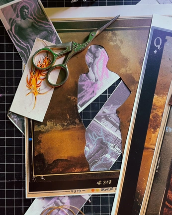 A cover of "prof.: create cre: ik" cluster. The owner is moonshooter. The cluster consists of 1 element.