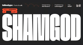 A cover of "Typefaces & Fonts" cluster. The owner is weandthecolor. The cluster description is "Explore top typefaces, fonts, and typography design inspiration.". The cluster consists of 2920 elements.