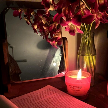 A cover of "mysterious cottage" cluster. The owner is nandana. The cluster description is "mystery and cottagecore but both co-existing in a y2k era? let's piece". The cluster consists of 9 elements.