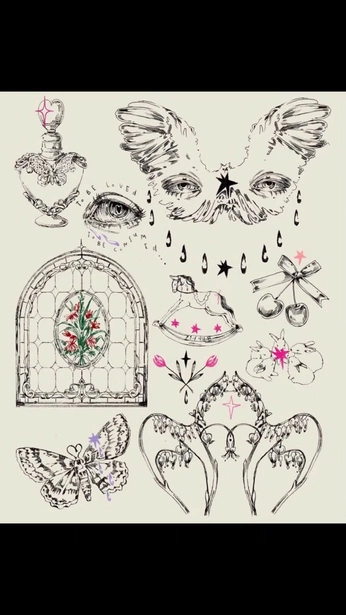 A cover of "Tats" cluster. The owner is spicyturtle. The cluster consists of 1 element.