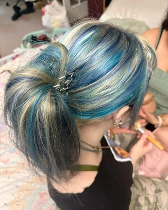 A cover of "hair" cluster. The owner is cloudstrifeballs. The cluster consists of 53 elements.