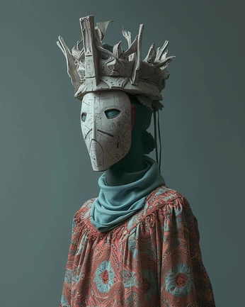 A cover of "Mask" cluster. The owner is cellardoorfour. The cluster consists of 84 elements.