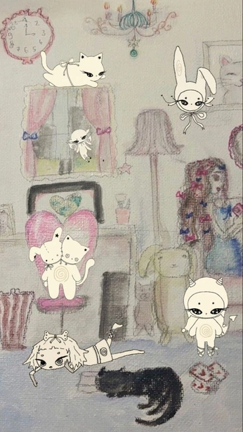 A cover of "ANIMATION" cluster. The owner is corpseprize. The cluster consists of 14 elements.