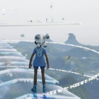 A cover of "3D, moving images" cluster. The owner is micro.j. The cluster consists of 131 elements.