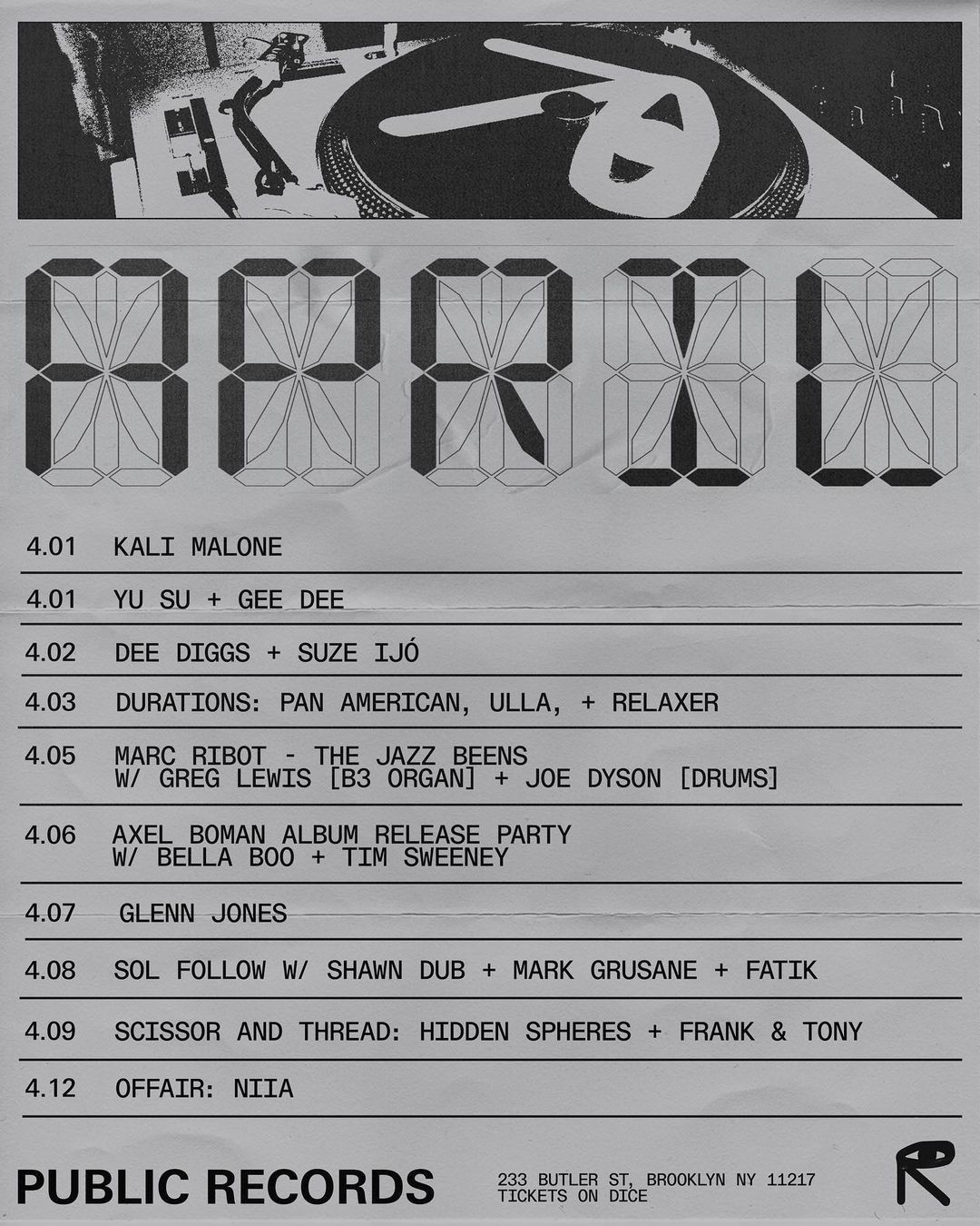 An Instagram carousel post added by ianliu on Aug 06, 2023. The author is @publicrecordsnyc.