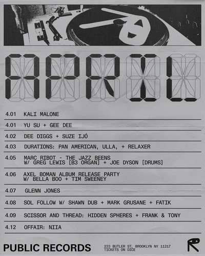 An Instagram carousel post added by ianliu on Aug 06, 2023. The author is @publicrecordsnyc.