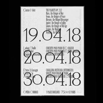 A cover of "poster design" cluster. The owner is virgosjournal. The cluster consists of 7 elements.