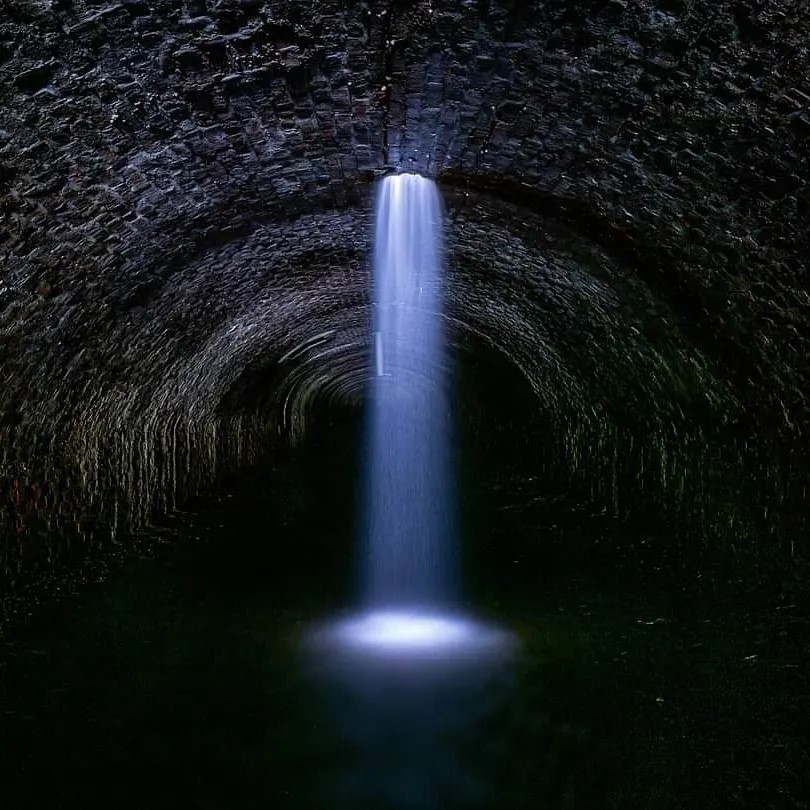 An Instagram  post added by asterion on Dec 04, 2023. The author is @subground_urbex. May present: nature, waterfall, water, liquid, fluid.
