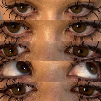 A cover of "eye reference" cluster. The owner is itsfine06. The cluster consists of 12 elements.