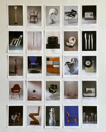 A cover of "FURNITURE ICONS" cluster. The owner is lwern. The cluster consists of 41 elements.