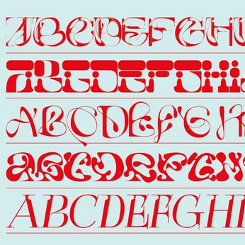 A cover of "Font" cluster. The owner is nazanin.bo. The cluster consists of 2 elements.