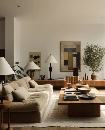 A cover of "Muted living room" cluster. The owner is nicolecardoza. The cluster consists of 13 elements.