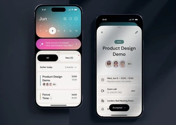 A cover of "App desing" cluster. The owner is cshstudio. The cluster consists of 2 elements.