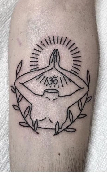 A cover of "Tattoo inspirations" cluster. The owner is riddhima18. The cluster consists of 5 elements.