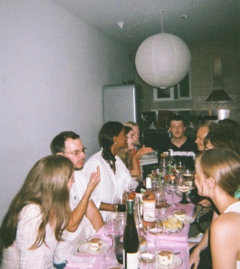 A cover of "gather" cluster. The owner is halliekathryn. The cluster consists of 14 elements.