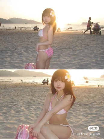 A cover of "Beach ideas" cluster. The owner is heartiellez. The cluster consists of 9 elements.