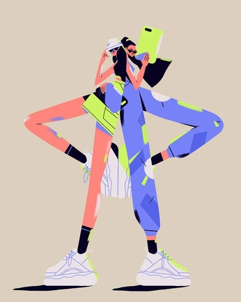 A cover of "Character design" cluster. The owner is nicolesketches. The cluster consists of 4 elements.