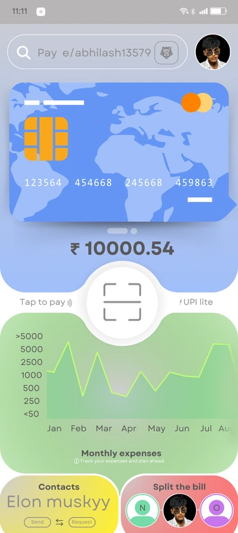 A cover of "ui ux" cluster. The owner is pxlngrain.png. The cluster consists of 4 elements.