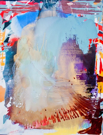 A cover of "abstract paintng inspo" cluster. The owner is rya02. The cluster consists of 35 elements.