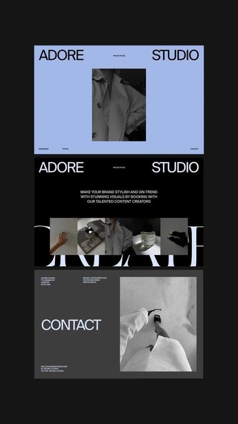 A cover of "Portfolio" cluster. The owner is robbersdoughter. The cluster consists of 13 elements.