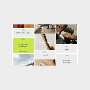 A cover of "rebranding" cluster. The owner is volentedesign. The cluster consists of 2 elements.