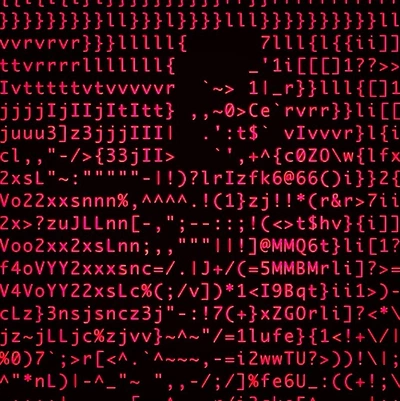 ASCII noise motion experiment, a generative self-portrait in ASCII ...
