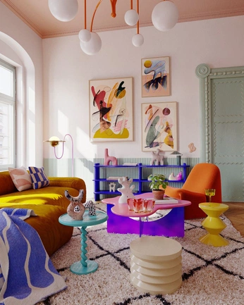 A cover of "Interiors" cluster. The owner is antoinejacquat. The cluster consists of 6 elements.