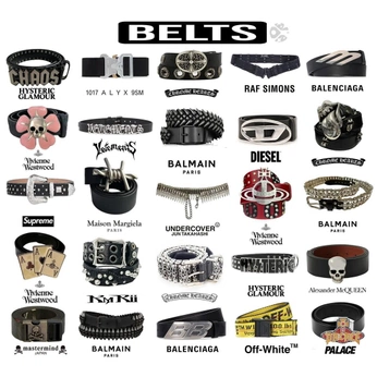 A cover of "BELTS" cluster. The owner is shambhavi.art. The cluster consists of 7 elements.