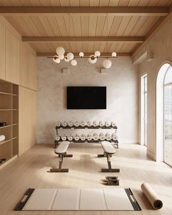 A cover of "Home Gyms" cluster. The owner is laurieewald. The cluster consists of 10 elements.