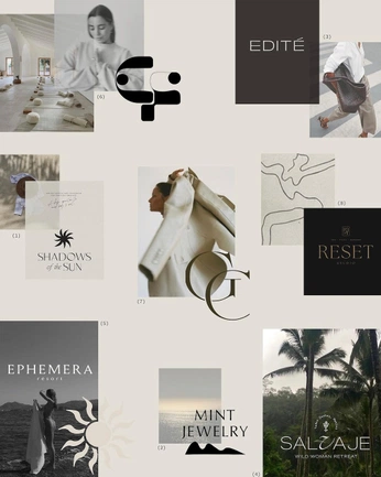 A cover of "Brand Inspiration" cluster. The owner is unbridledform. The cluster consists of 31 elements.