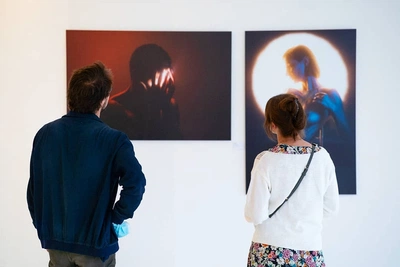 An Instagram  post added on Oct 08, 2024. The author is @jeremy.adonis. May present: vernissage.