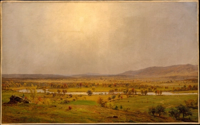 An image added by cosmos on Jul 11, 2024. May present: pompton plains painting, pompton plains, new jersey, pompton plains, lake george, oil painting reproduction.