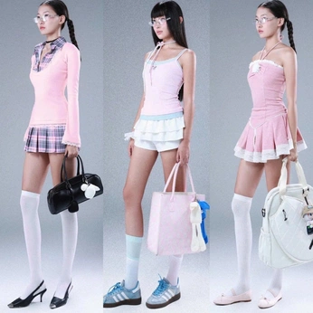 A cover of "Cute fits🌸" cluster. The owner is blisssparkles. The cluster consists of 208 elements.