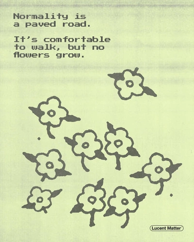 An Instagram carousel post added by wheresthehuman on Jul 02, 2024. The author is @lucentmatter.