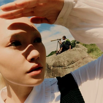 A cover of "Composition" cluster. The owner is mayaeliza. The cluster consists of 14 elements.