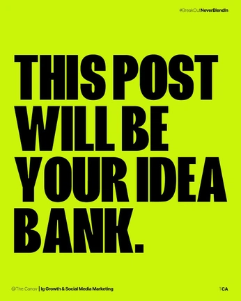 A cover of "IG content Ideas" cluster. The owner is tsquared. The cluster consists of 8 elements.