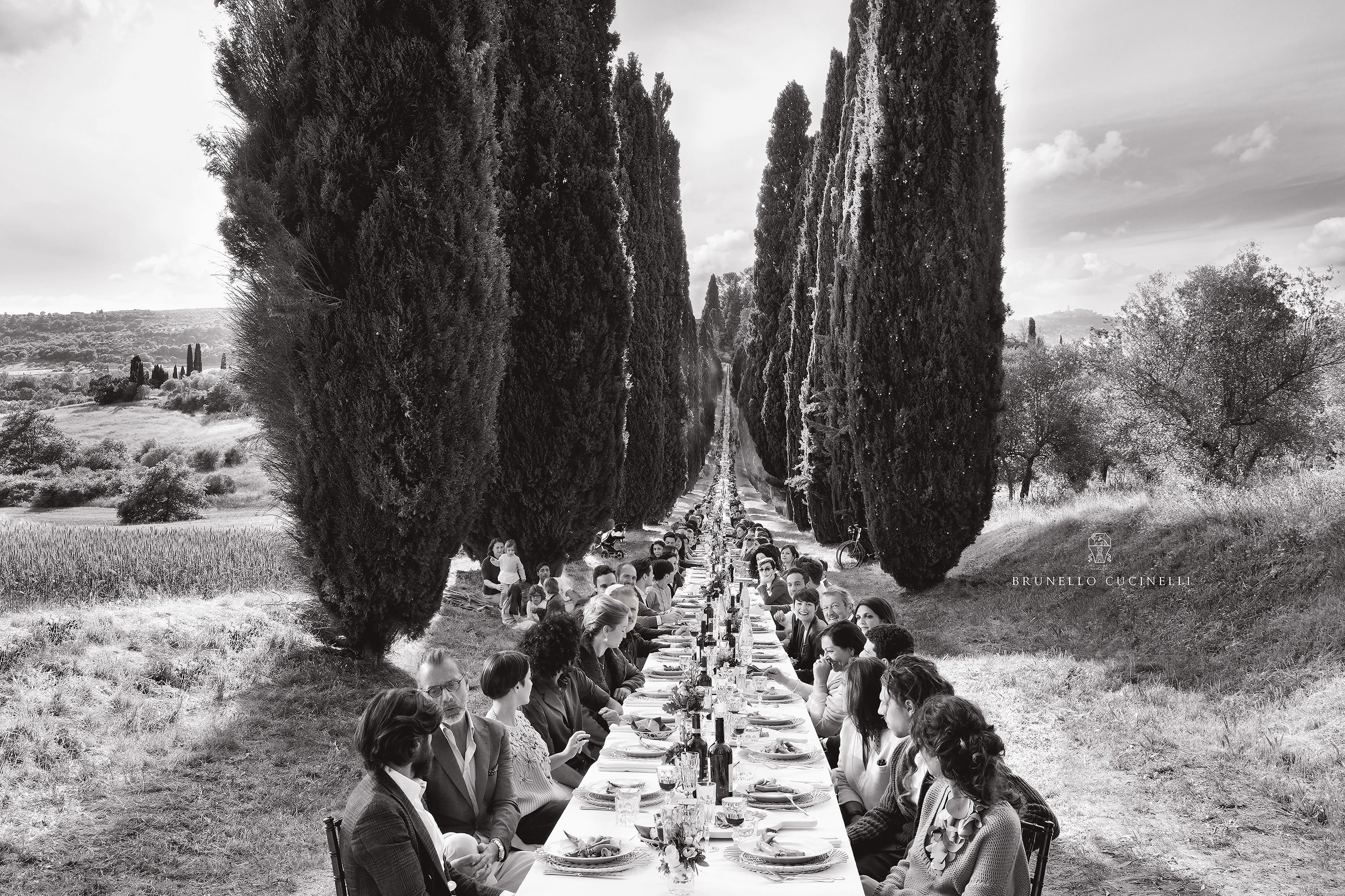 A photograph from the Brunello Cucinelli Fall/Winter 2014 Campaign.