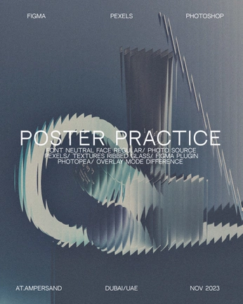 A cover of "Graphic design inspo" cluster. The owner is altydae. The cluster consists of 24 elements.