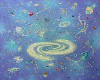 A cover of "PAELLA CÓSMICA" cluster. The owner is supersickgirl. The cluster consists of 23 elements.