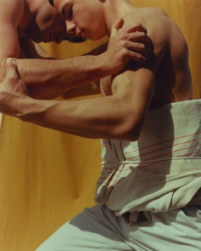 An Instagram  post added on Oct 06, 2024. The author is @davidgomezmaestre. May present: barechested, david gomez.