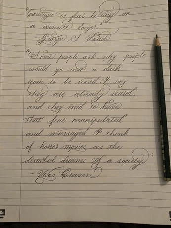 A cover of "handwriting" cluster. The owner is dostoevsky. The cluster consists of 6 elements.