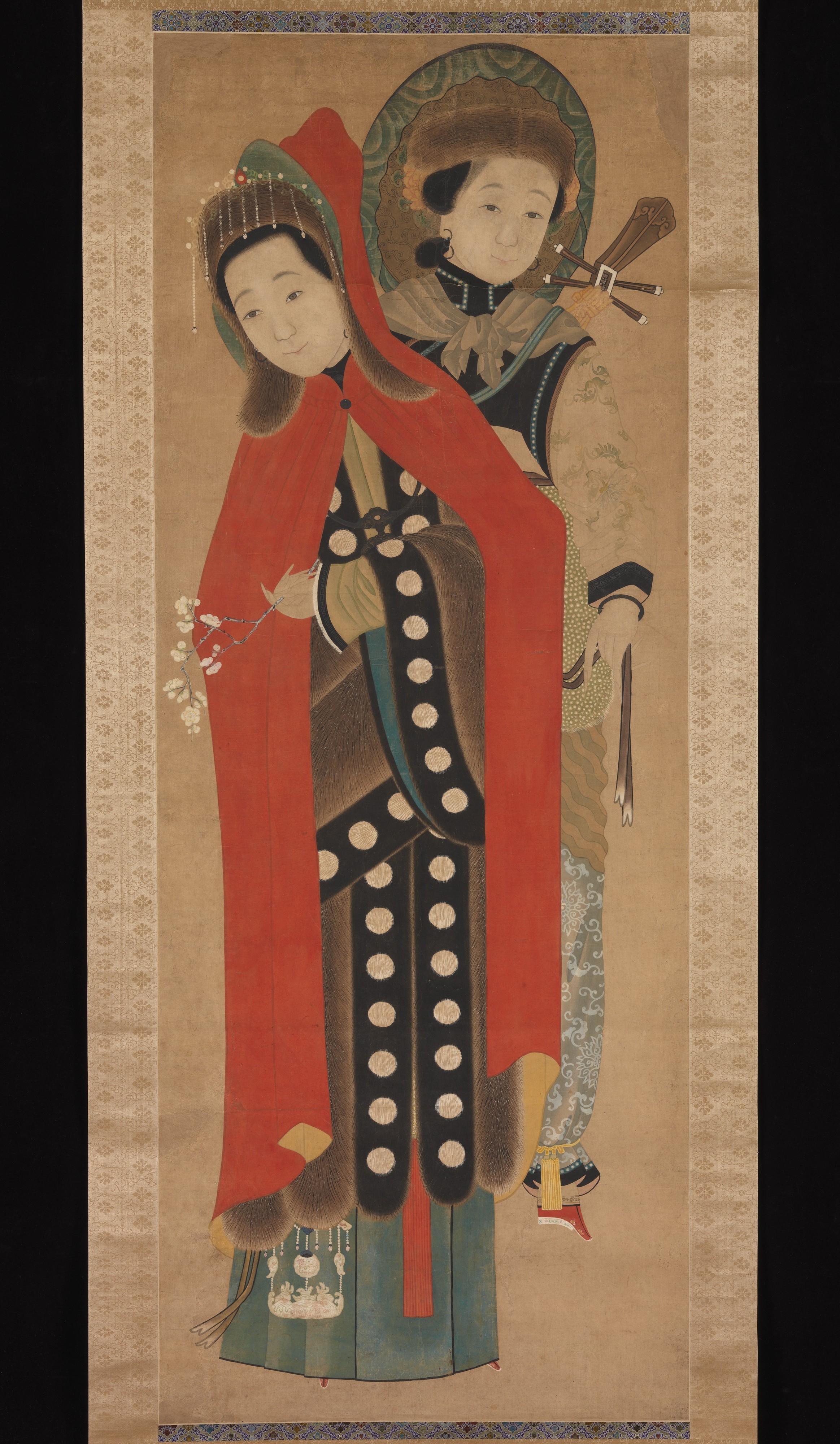 Lady and Attendant