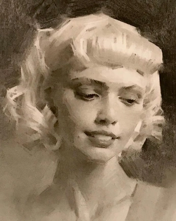 A cover of "Oil Portraits" cluster. The owner is ashleyardenart. The cluster consists of 3 elements.