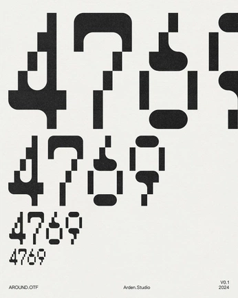 A cover of "Typo" cluster. The owner is petitcanard. The cluster description is "typo bold et tres ronde". The cluster consists of 9 elements.