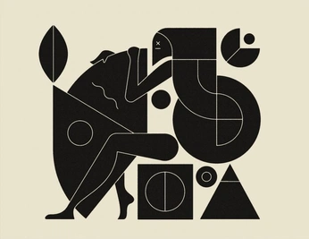 A cover of "ILLUSTRATIONS" cluster. The owner is angela.cira. The cluster consists of 2 elements.