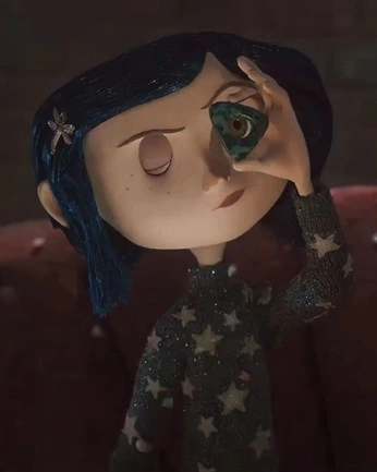 A cover of "Coraline" cluster. The owner is st4rrdrexm. The cluster consists of 27 elements.