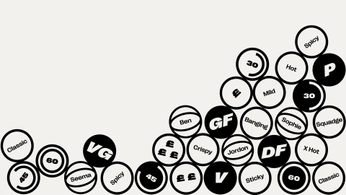 A cover of "Graphic Design" cluster. The owner is madiego. The cluster consists of 75 elements.