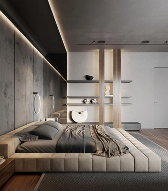 A cover of "Interior Ideas" cluster. The owner is acceptableemu. The cluster consists of 4 elements.